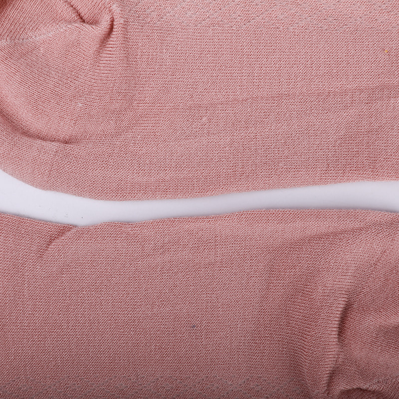 柔らかい竹繊維ナイロンバッグ、薄い小さなダイヤモンドカジュアルな女性の靴下、手縫いの女性の靴下 WSD1689