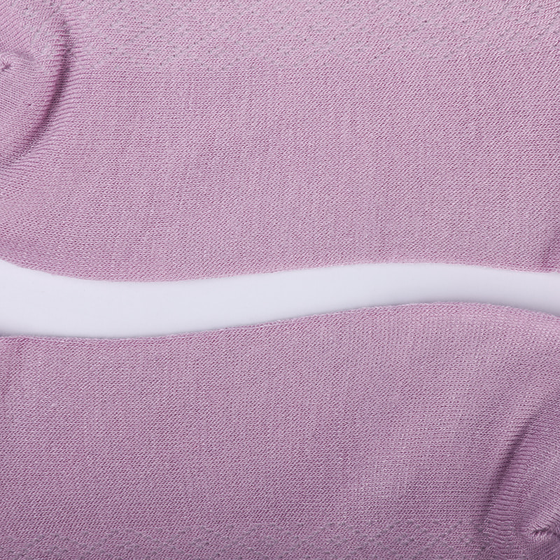 柔らかい竹繊維ナイロンバッグ、薄い小さなダイヤモンドカジュアルな女性の靴下、手縫いの女性の靴下 WSD1689